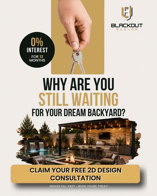 Static ad built for Blackout Builds